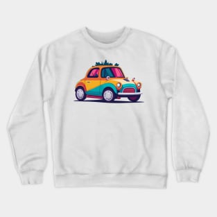 Colorful Car Crewneck Sweatshirt